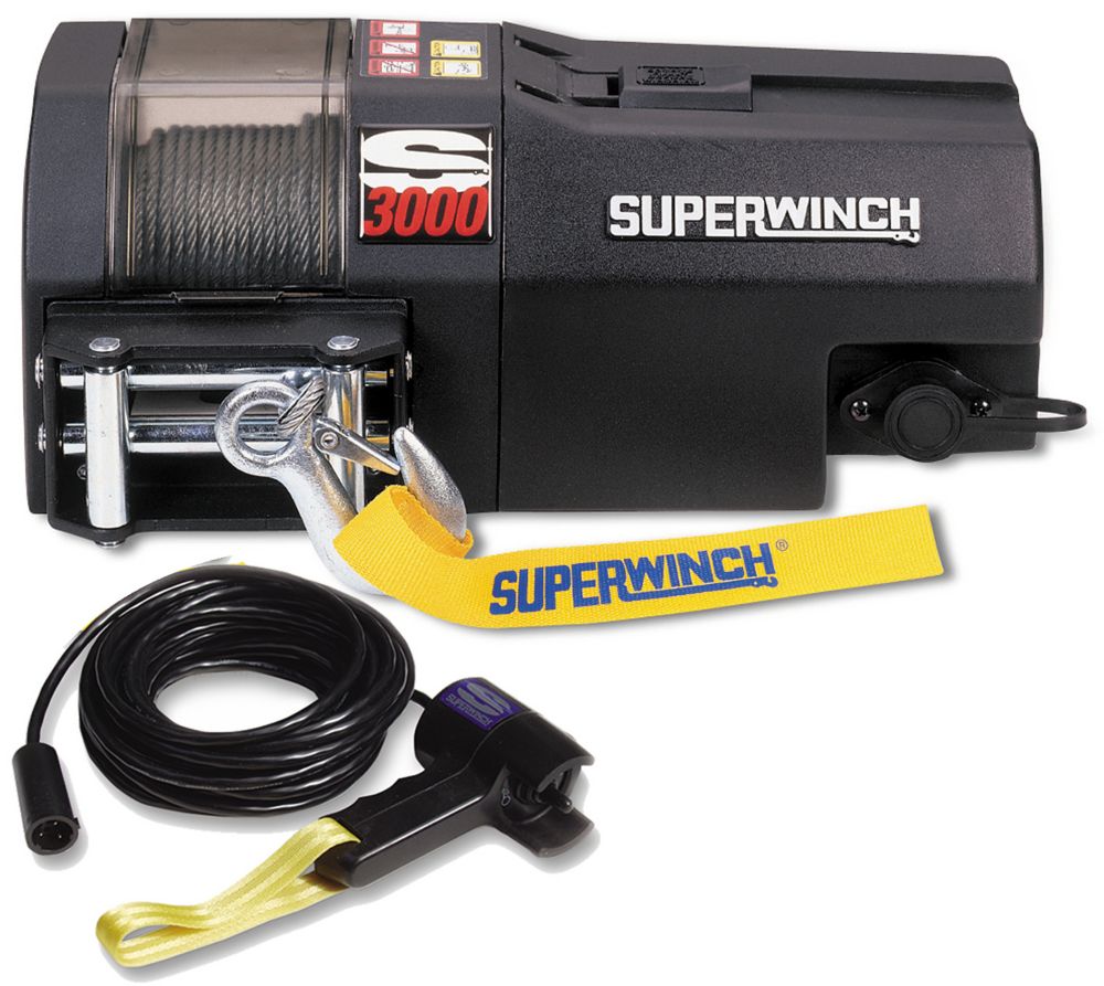 Superwinch S3000 Trailer Winch 3,000 lbs/12V The Home Depot Canada