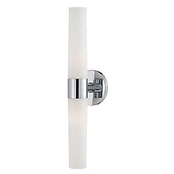 Vesper Collection 2-Light Wall Sconce in Chrome