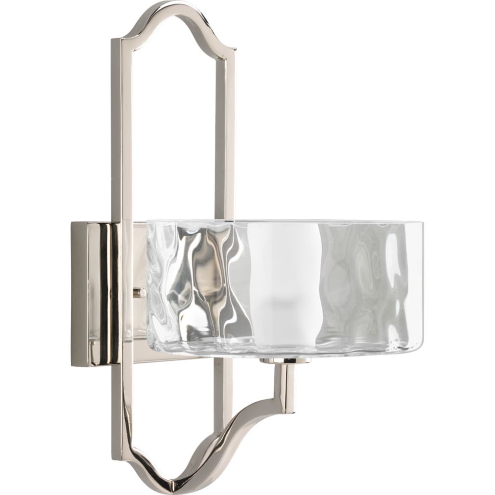 Hampton Bay 1-Light Wall Sconce with On/Off Switch, Brushed Nickel Hampton Bay Wall Sconce With Switch