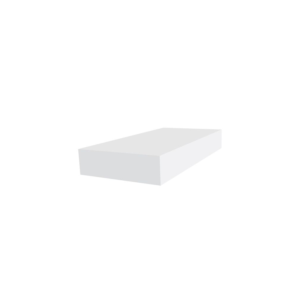 Veranda 1 inch x 4 inch x 8 ft. PVC Trim Board White | The Home Depot ...