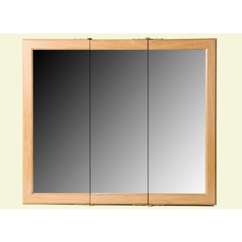 Bionic Oak TriView Medicine 30 Inch The Home Depot Canada