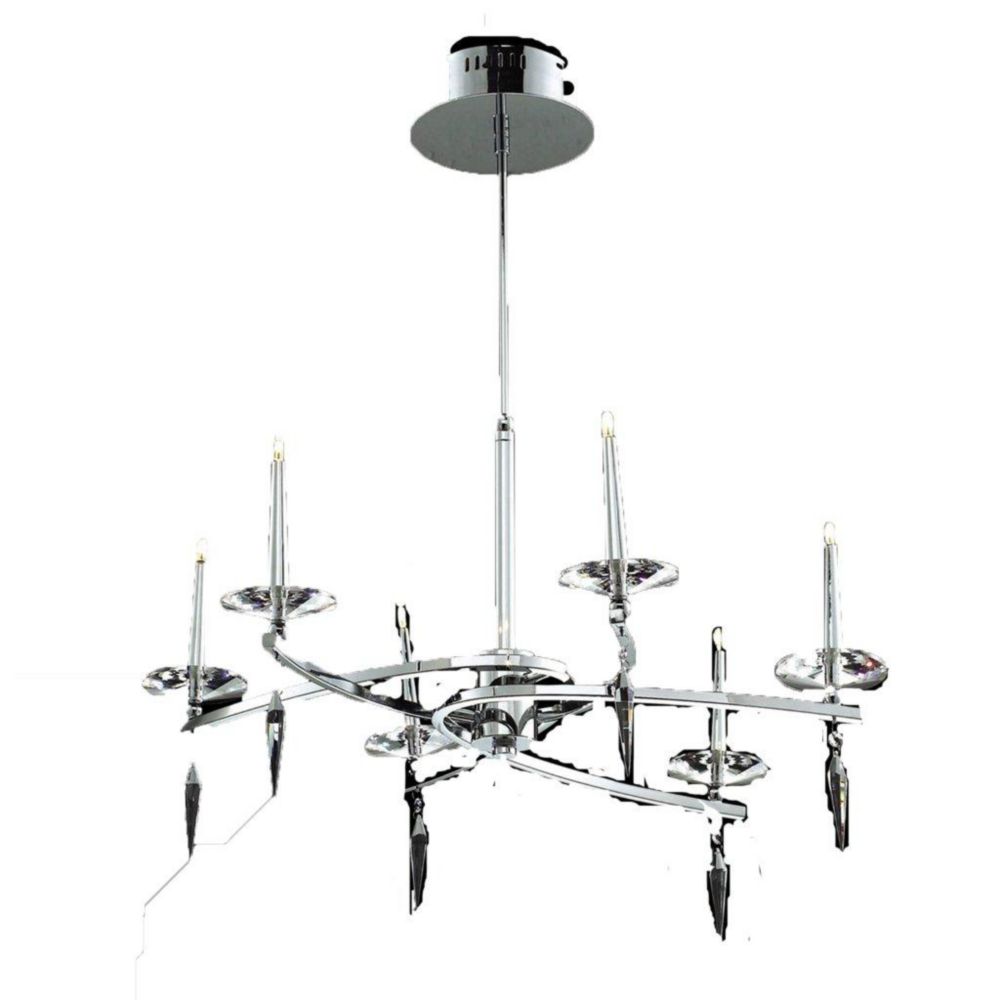 Hampton Bay Glenburn 2 Light Semi Flushmount Drum Fixture In Illumine 6 Light Ceiling Fixture Silver Finish