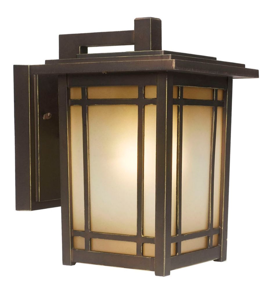 Hampton Bay Port Oxford 1 Light Oil Rubbed Chestnut