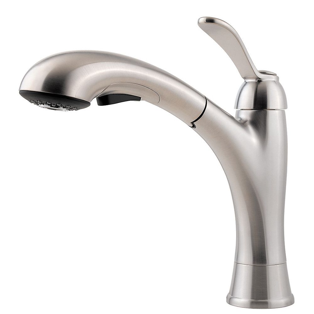 Pfister Clairmont 1 Handle Pull Out Kitchen Faucet in ...