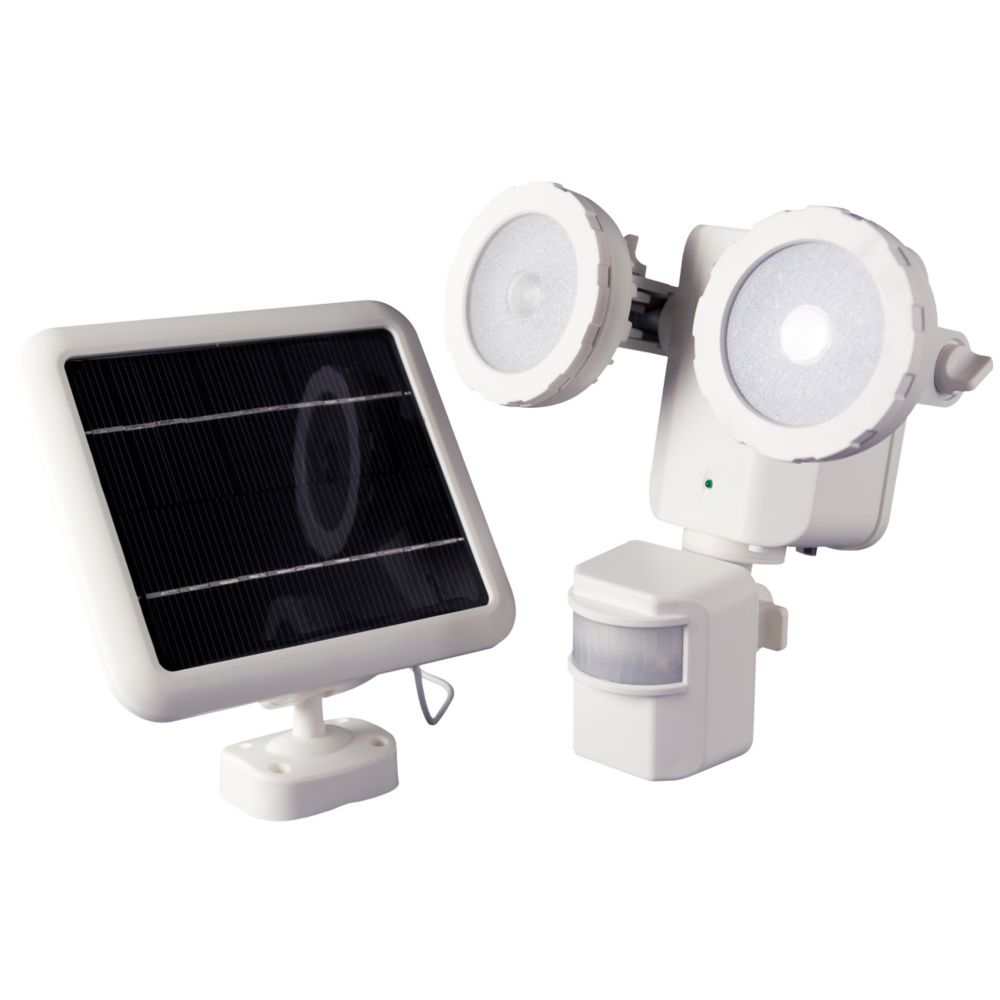 XEPA 600 Lumen 160 Degree Outdoor Motion Activated Solar Powered White