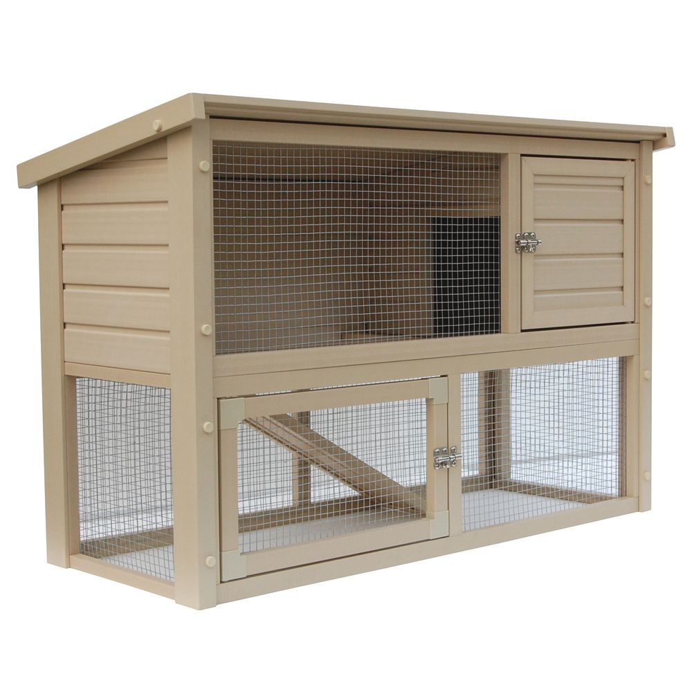 NewAgePet Ecoconcepts Columbia Rabbit Hutch | The Home Depot Canada