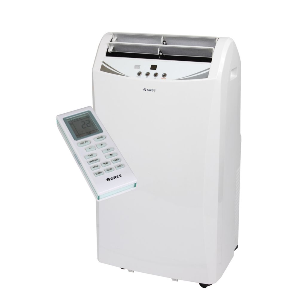 GREE 12000 Btu Portable Heat Pump 4 in 1 Heating 3200W / Cooling / Fan / Dehumidifier The Home