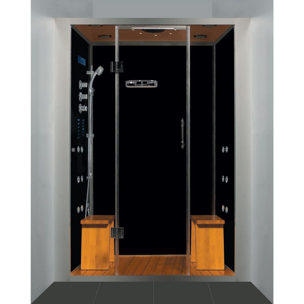 Steam Luxury Steam & Shower Alcove Enclosure With Multi Body