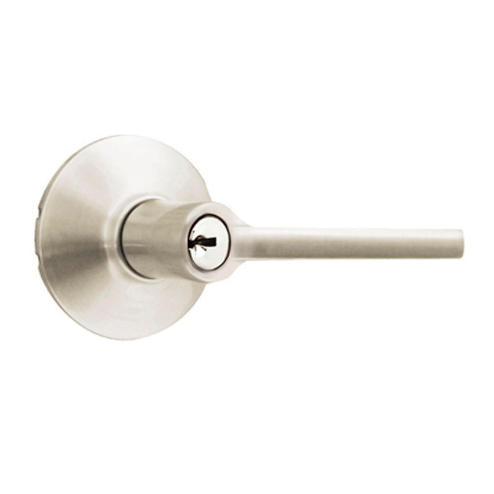 Schlage Century Satin Nickel Single Cylinder Entry Handleset And ...