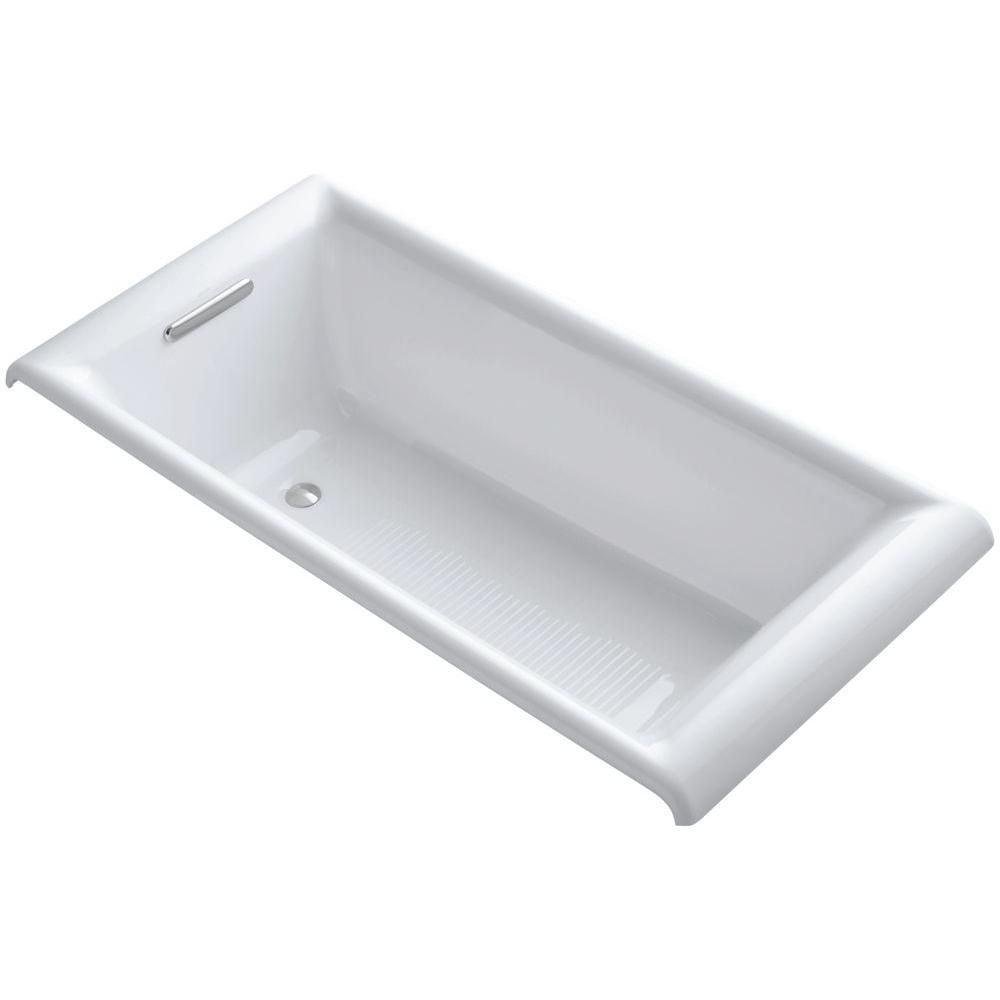 Kohler Parity Cast Iron Undermount Non Whirlpool Bathtub The Home Kohler Parity Cast Iron Undermount Non Whirlpool Bathtub