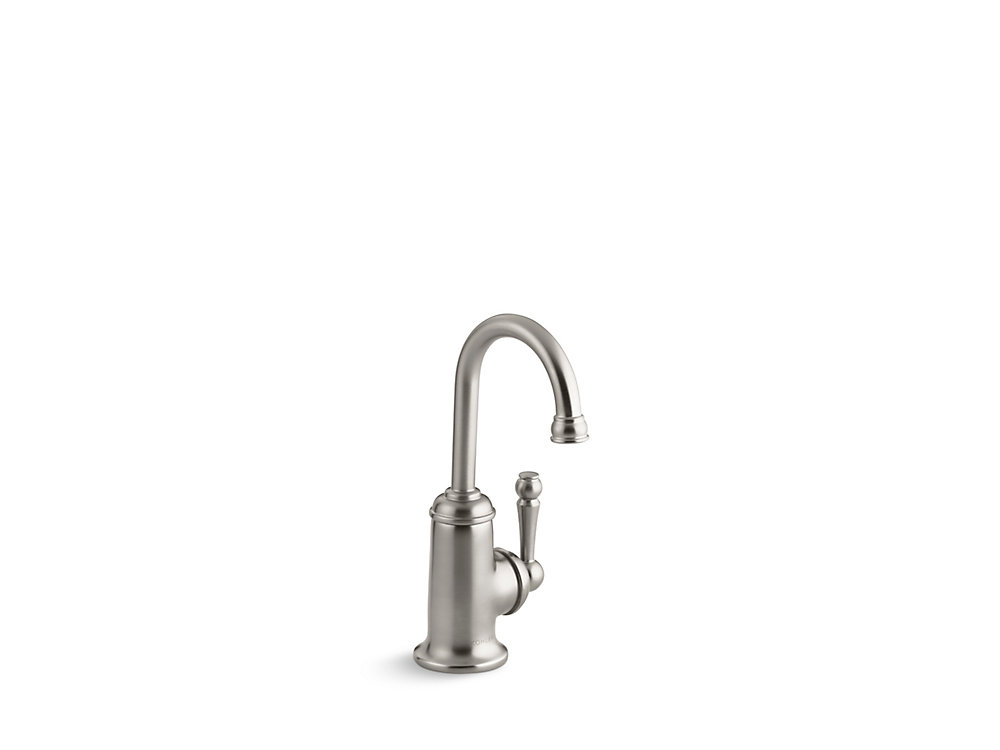 Wellspring R Traditional Beverage Faucet With Components To Connect The Aquifer Water Filtration System