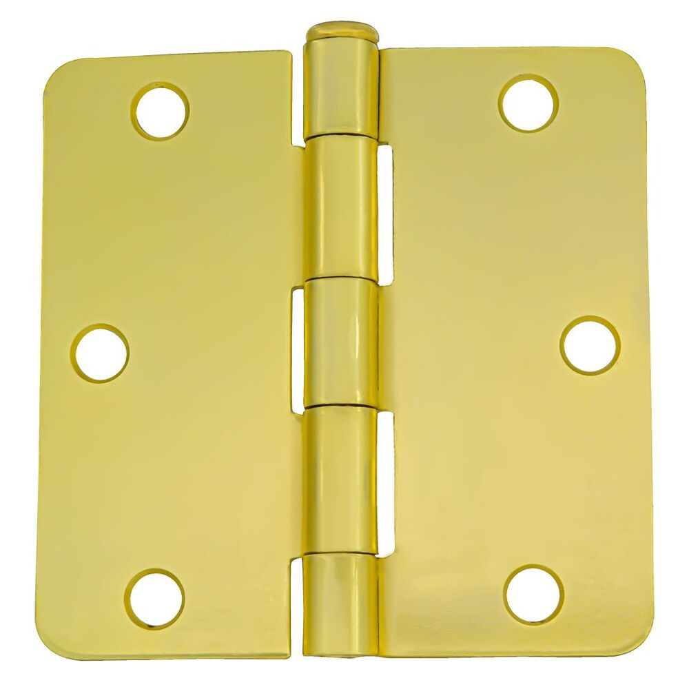 Everbilt 3 1/2inch Satin Brass Door Hinge for 1 3/4inch Thick Door