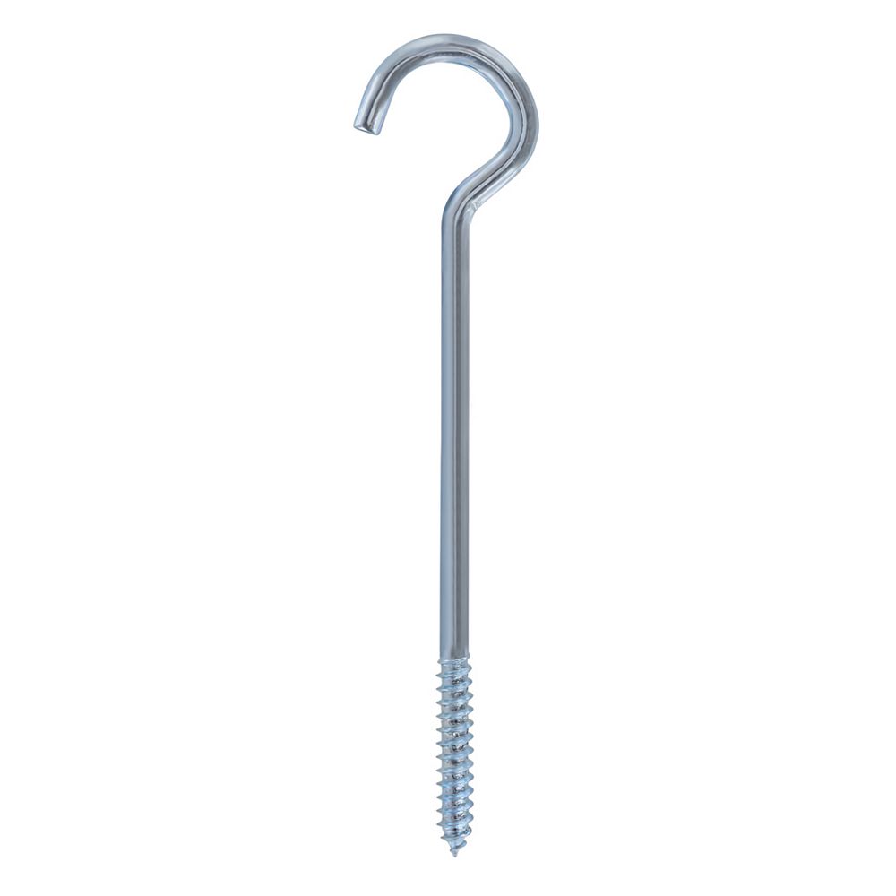 Everbilt 8 Inch Zinc Screw Hook The Home Depot Canada