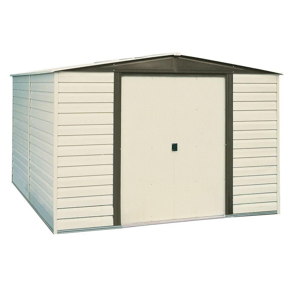  Vinyl Coated Metal Shed ( 8 Ft. x 6 Ft.) | The Home Depot Canada