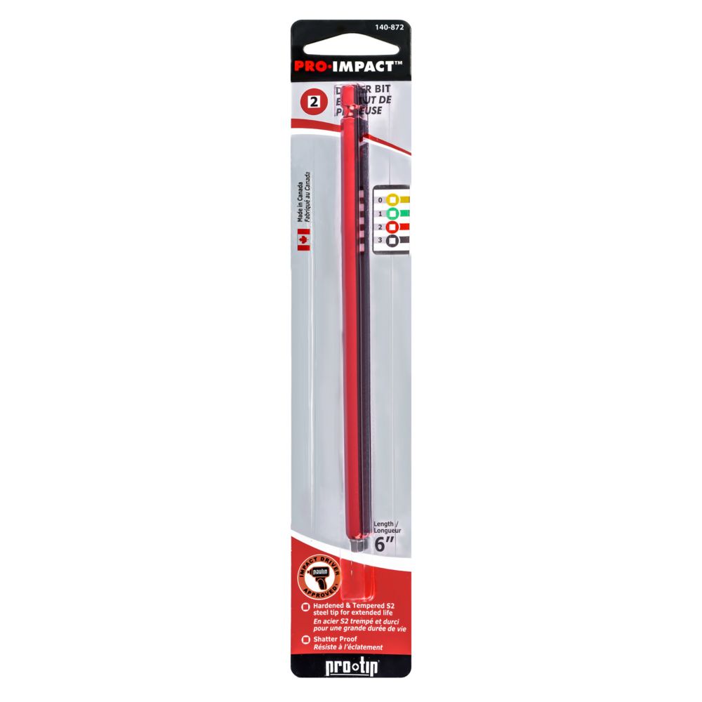 Paulin 2 x 6inch Square Drive Bit The Home Depot Canada