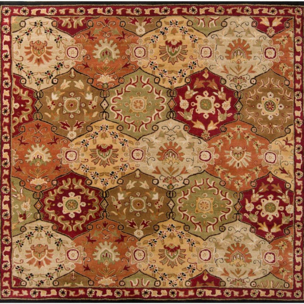 Artistic Weavers Abbaretz Red 8 Ft X Indoor Traditional Artistic Weavers Abbaretz Red 8 Ft X