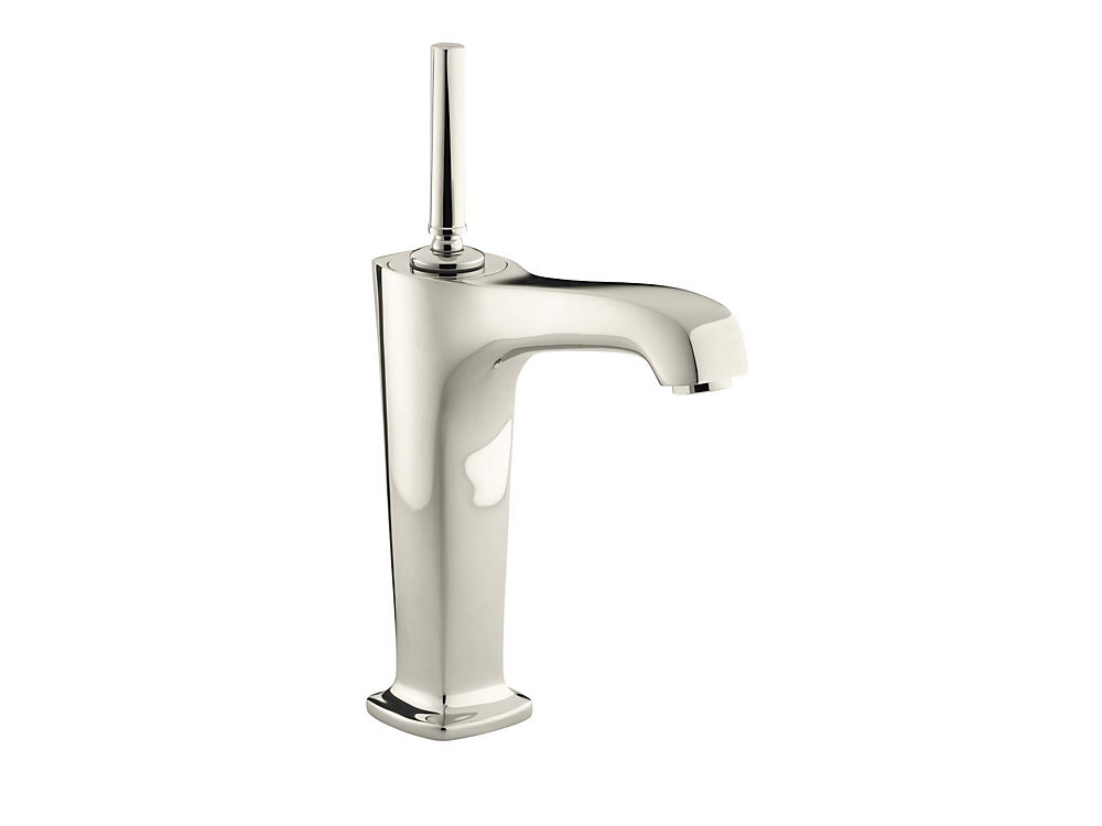 Margaux R Tall Single Hole Bathroom Sink Faucet With Lever Handles And 6 3 8 Inch Spout