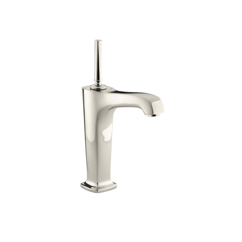 Margaux R Tall Single Hole Bathroom Sink Faucet With Lever Handles And 6 3 8 Inch Spout