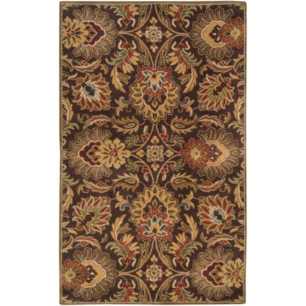 Artistic Weavers Tapis Calabasas chocolat en laine - 12 Po. x 15 Po. Artistic Weavers Tapis Calabasas chocolat en laine - 12 Po. x 15 Po.