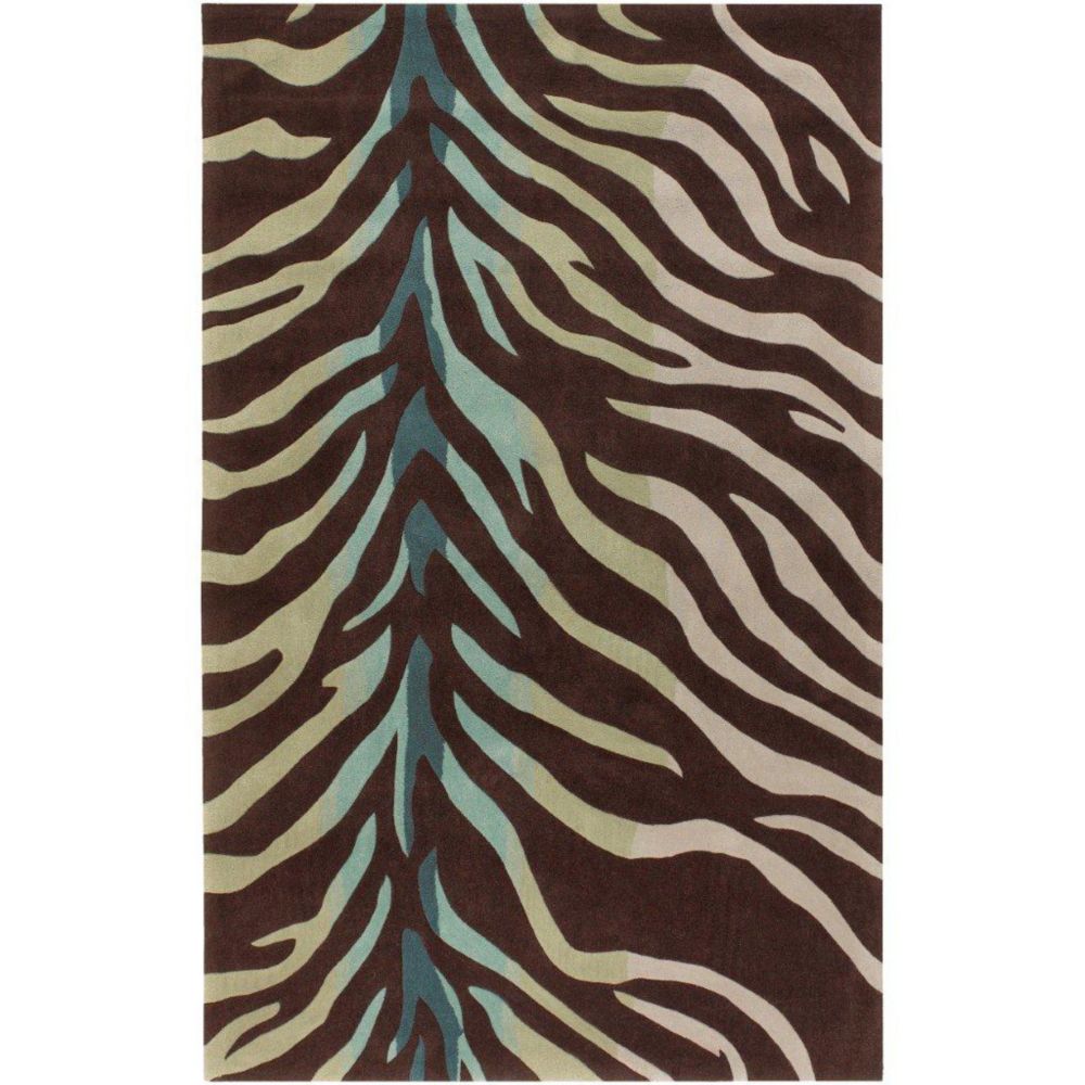 Artistic Weavers Tapis Jacou chocolat polyester 8 Pi. x 11 Pi. Artistic Weavers Tapis Jacou chocolat polyester 8 Pi. x 11 Pi.