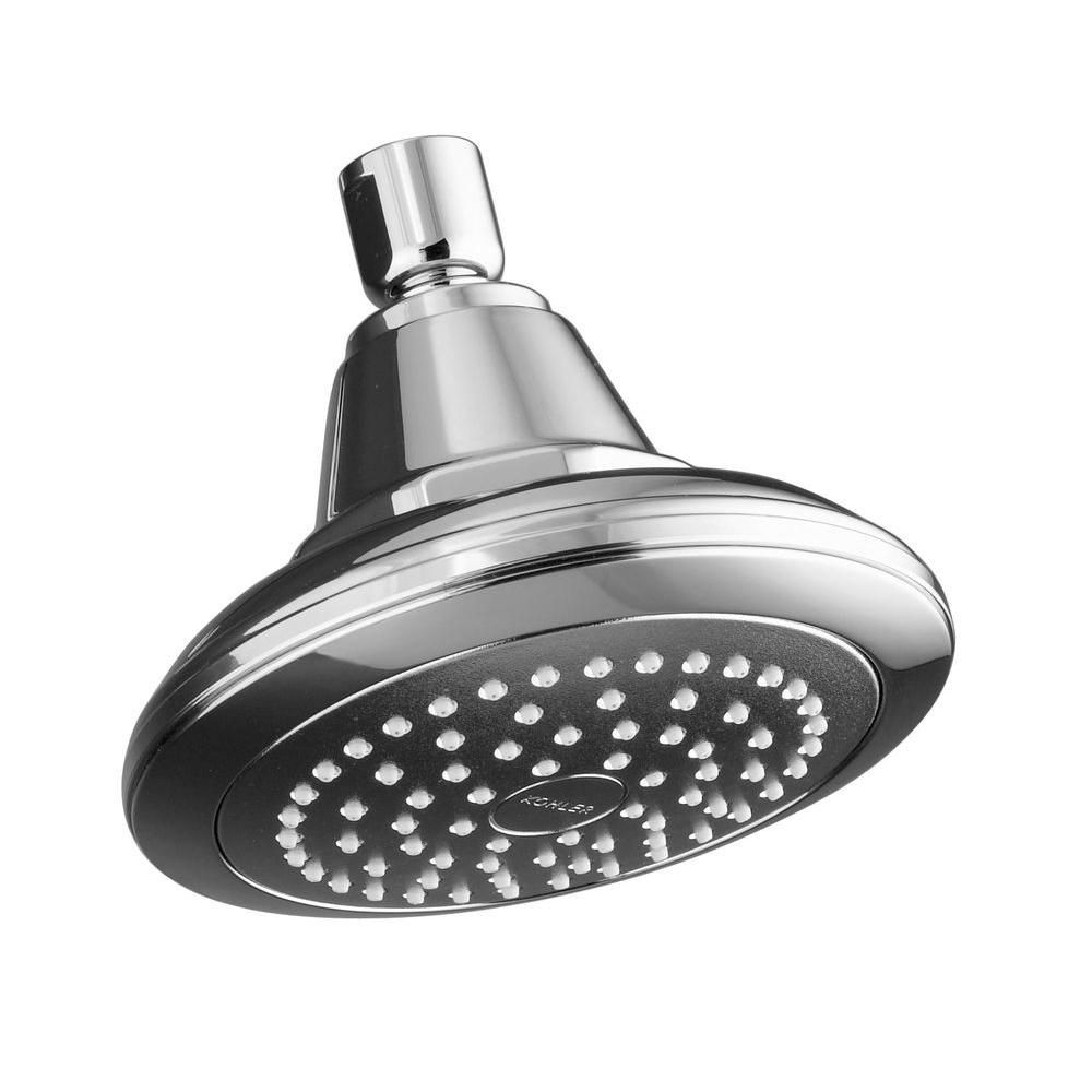 KOHLER Rainhead 14 Contemporary Round Rain Showerhead The Home Depot