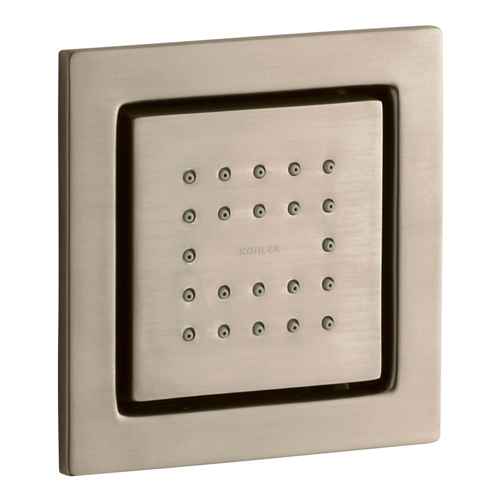 KOHLER WaterTile Square 22Nozzle Body Spray The Home Depot Canada