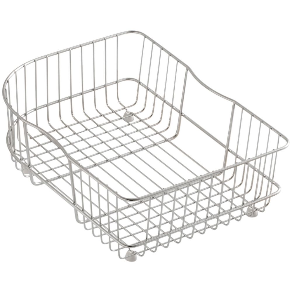 Wire Rinse Basket For Use In Executive Chef And Efficiency Kitchen Sinks