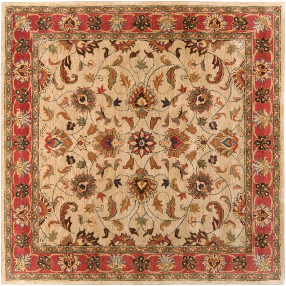 Artistic Weavers Belmont Beige Tan 6 ft. x 6 ft. Indoor Traditional