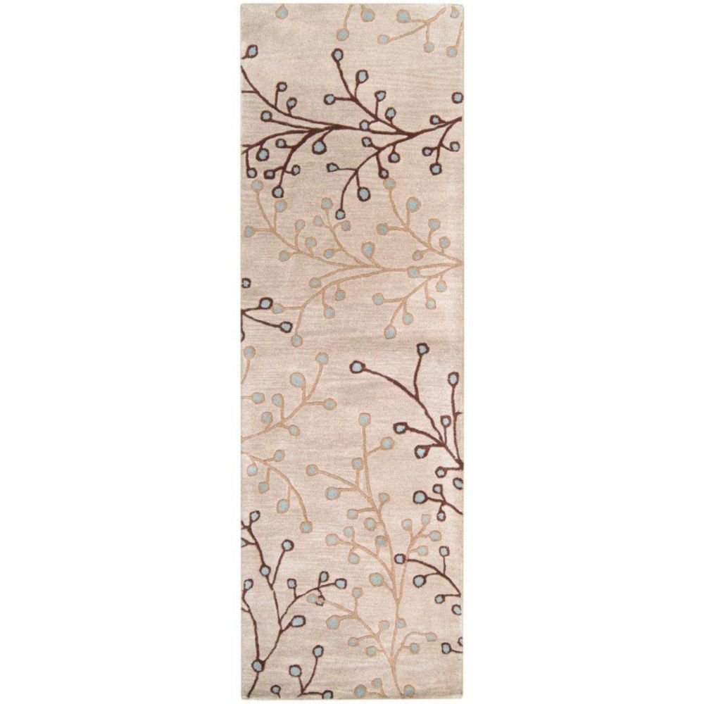 Artistic Weavers Tapis Anaheim Ivoire en laine 3 Pi. x 12 Pi. Artistic Weavers Tapis Anaheim Ivoire en laine 3 Pi. x 12 Pi.