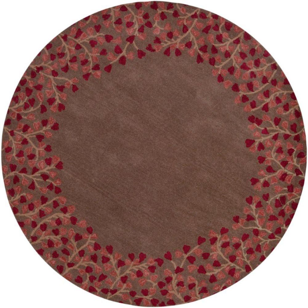 Artistic Weavers Alturas Chocolate Wool 9 Feet 9 Feet Round Area Rug