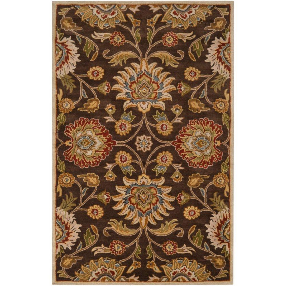 Artistic Weavers Tapis Dachstein chocolat en laine - 8 Po. x 11 Po. Artistic Weavers Tapis Dachstein chocolat en laine - 8 Po. x 11 Po.