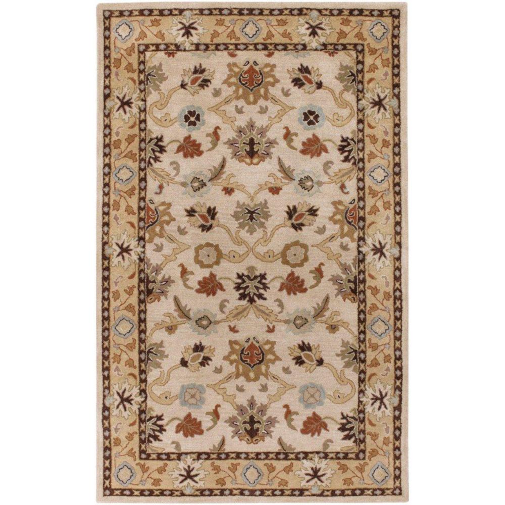 Artistic Weavers Tapis Brea beige en laine - 6 Po. x 9 Po. Artistic Weavers Tapis Brea beige en laine - 6 Po. x 9 Po.