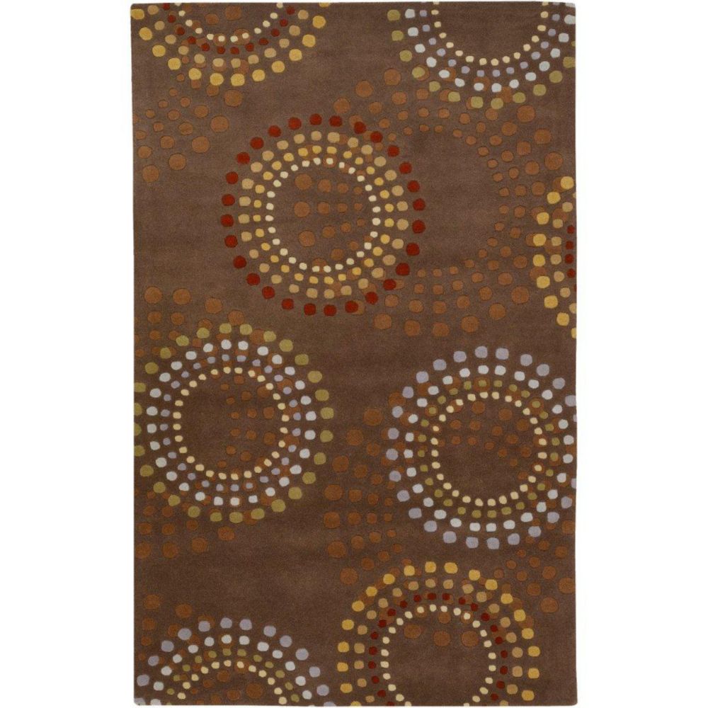Artistic Weavers Tapis Rantigny chocolat en laine 4 Pi. x 6 Pi. Artistic Weavers Tapis Rantigny chocolat en laine 4 Pi. x 6 Pi.