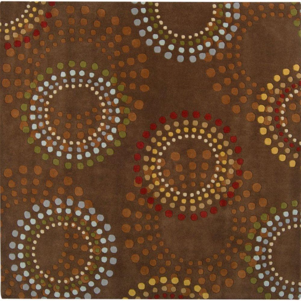Artistic Weavers Tapis Rantigny chocolat en laine 8 Pi. carré Artistic Weavers Tapis Rantigny chocolat en laine 8 Pi. carré