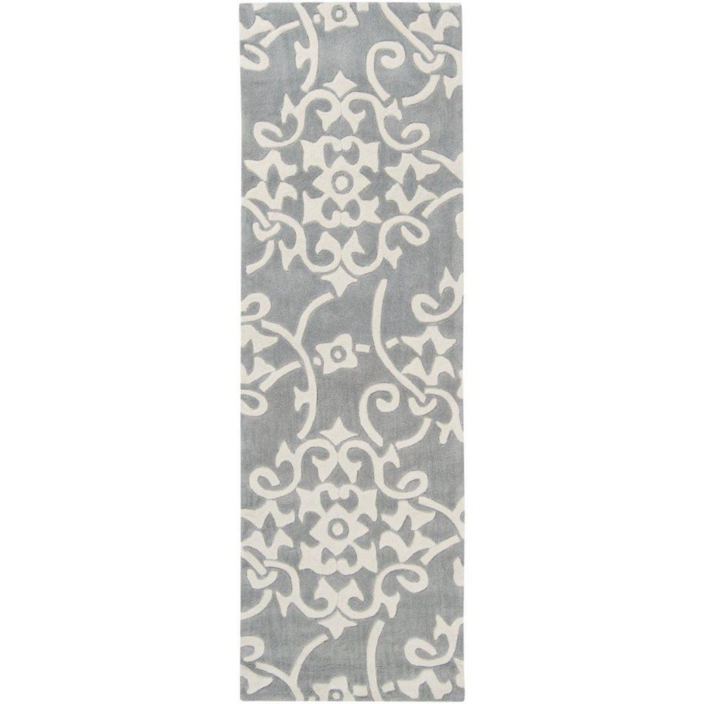 Artistic Weavers Tapis Passage Haisnes gris argent polyester - 2 Po. 6 Pi. x 8 Po. Artistic Weavers Tapis Passage Haisnes gris argent polyester - 2 Po. 6 Pi. x 8 Po.