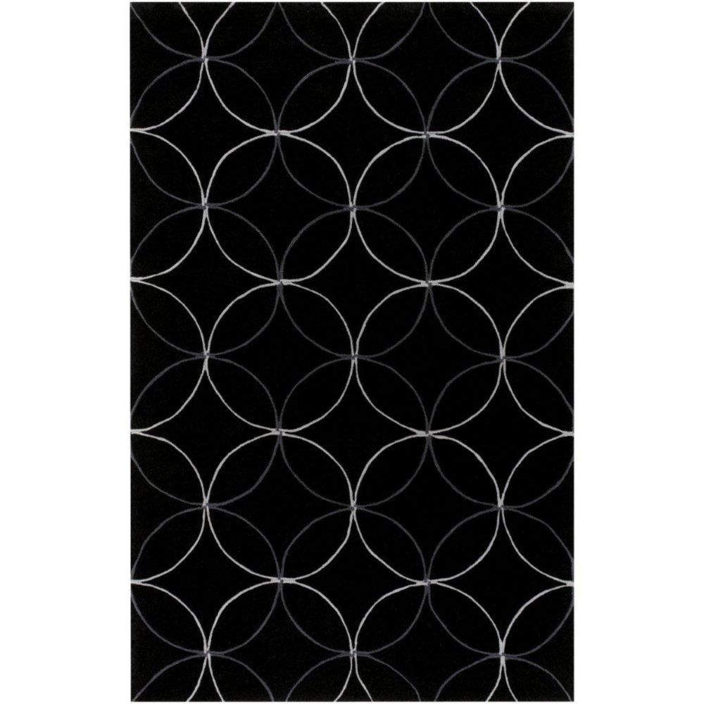 Artistic Weavers Tapis Killem noir polyester 9 Pi. x 13 Pi. Artistic Weavers Tapis Killem noir polyester 9 Pi. x 13 Pi.