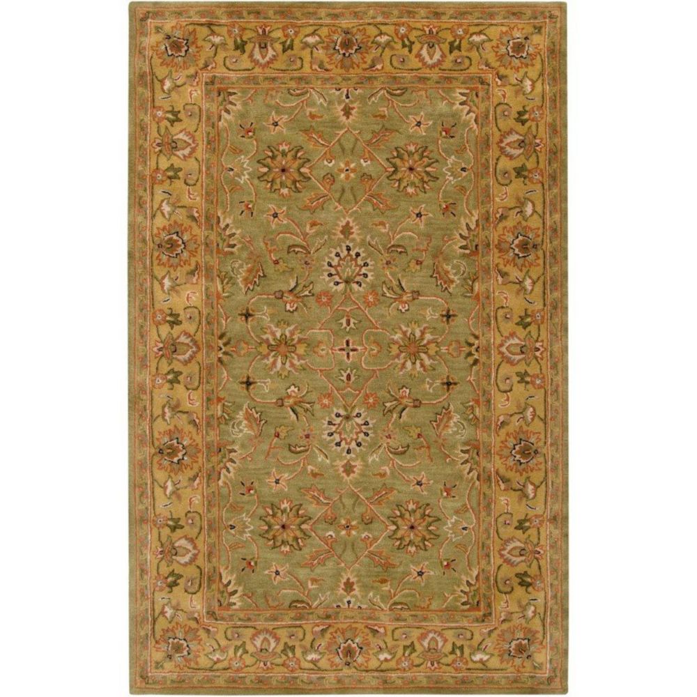 Artistic Weavers Tapis Pabu tilleul en laine - 12 Po. x 15 Po. Artistic Weavers Tapis Pabu tilleul en laine - 12 Po. x 15 Po.
