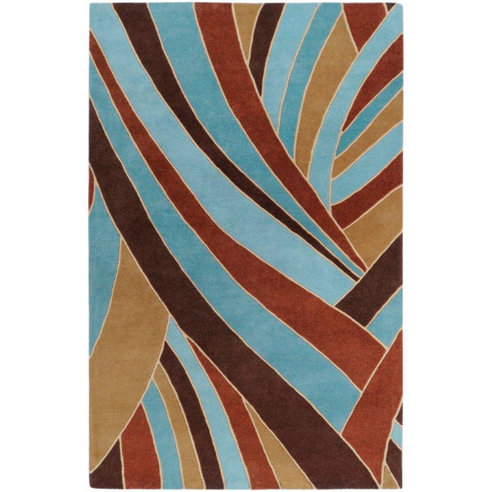 Artistic Weavers Tapis Querrien ciel en laine 5 Pi. x 8 Pi. Artistic Weavers Tapis Querrien ciel en laine 5 Pi. x 8 Pi.