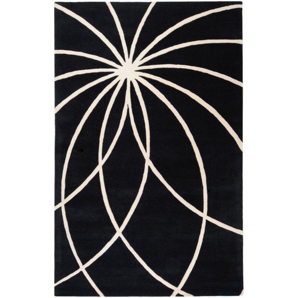 Artistic Weavers Tapis Rambouillet noir en laine - 12 pieds x 15 pieds Artistic Weavers Tapis Rambouillet noir en laine - 12 pieds x 15 pieds