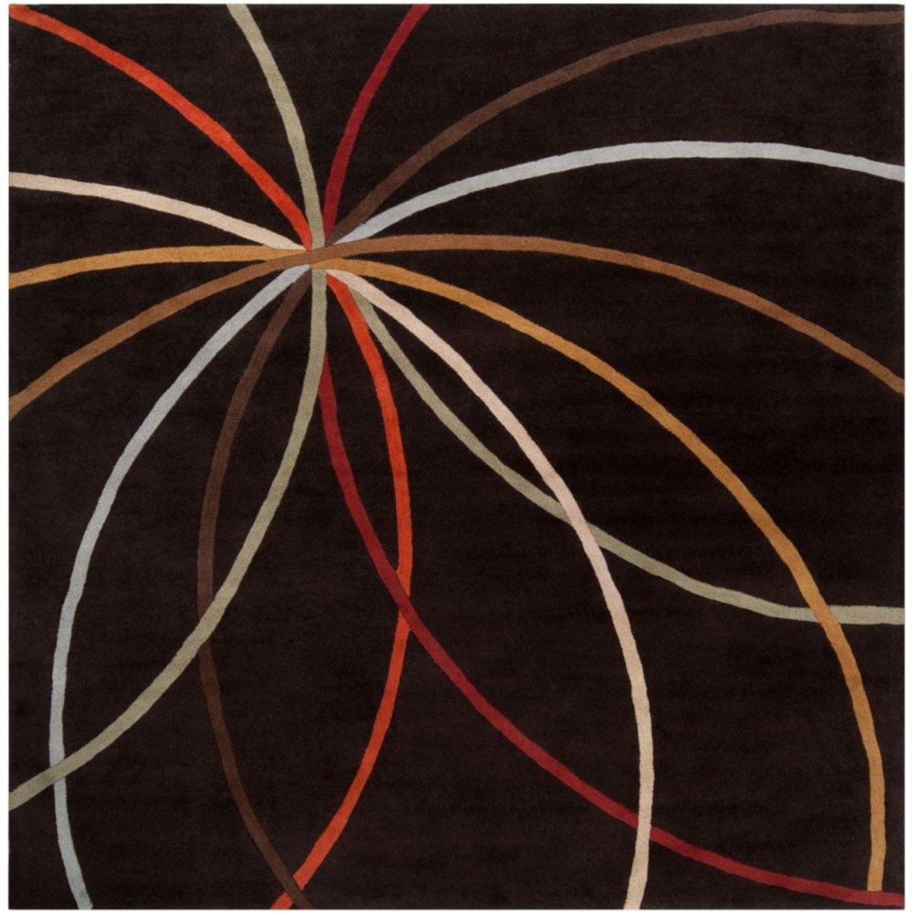 Artistic Weavers Tapis Sadirac chocolat en laine 9 Pi. x 9 Pi. Artistic Weavers Tapis Sadirac chocolat en laine 9 Pi. x 9 Pi.