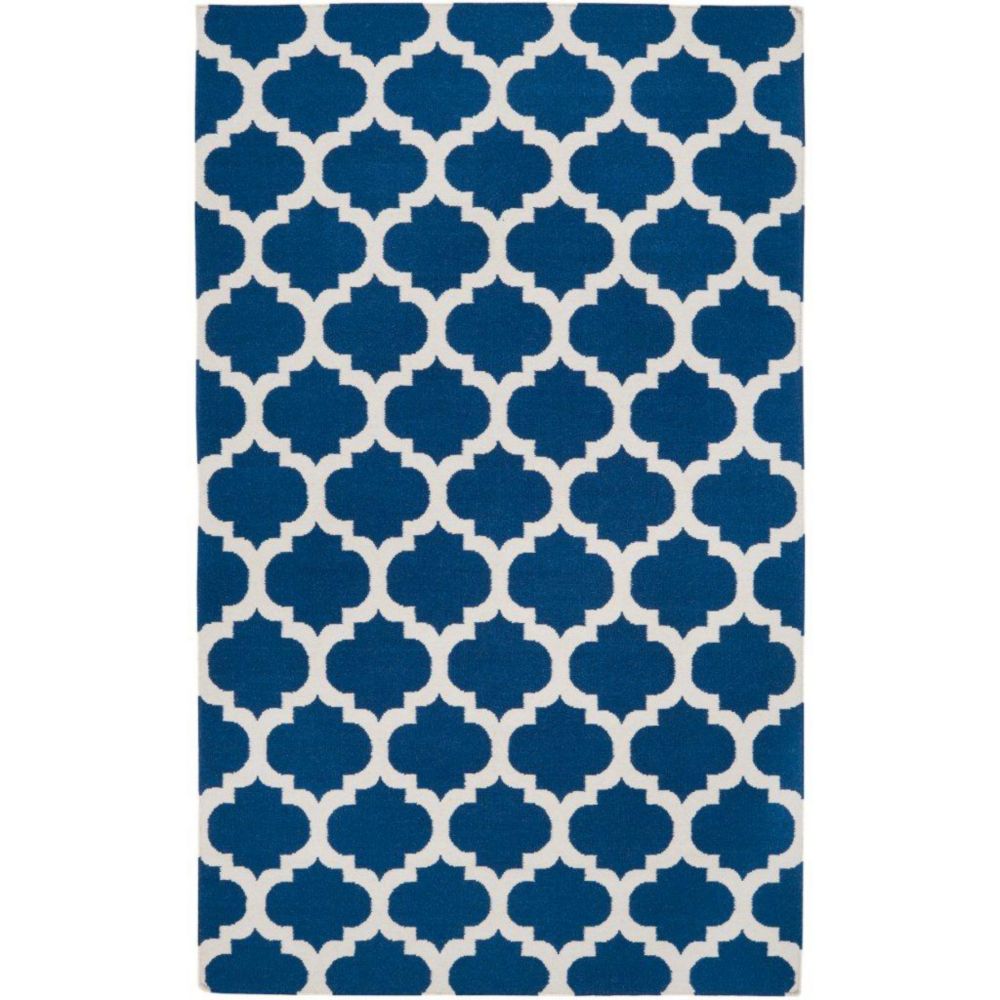 Artistic Weavers Tapis Taillades bleu saphire en laine - 2 pieds x 3 pieds Artistic Weavers Tapis Taillades bleu saphire en laine - 2 pieds x 3 pieds