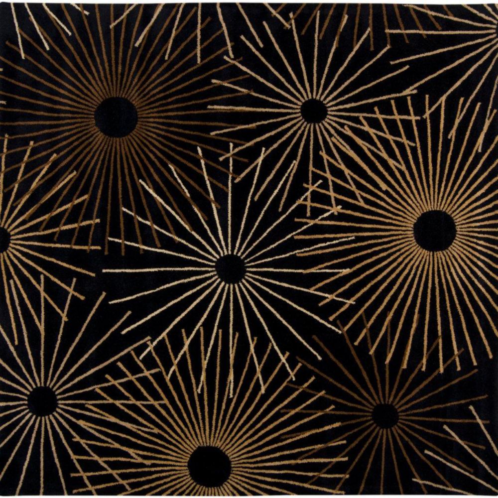 Artistic Weavers Rannee Black 4 Ft X Indoor Contemporary Artistic Weavers Rannee Black 4 Ft X