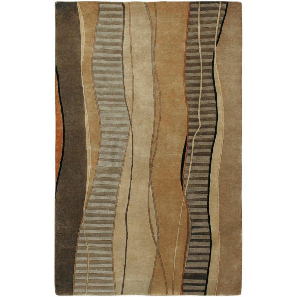Artistic Weavers Tapis Taninges cacao en laine semi-peignée de Nouvelle-Zélande 9 Pi. x 13 Pi. Artistic Weavers Tapis Taninges cacao en laine semi-peignée de Nouvelle-Zélande 9 Pi. x 13 Pi.