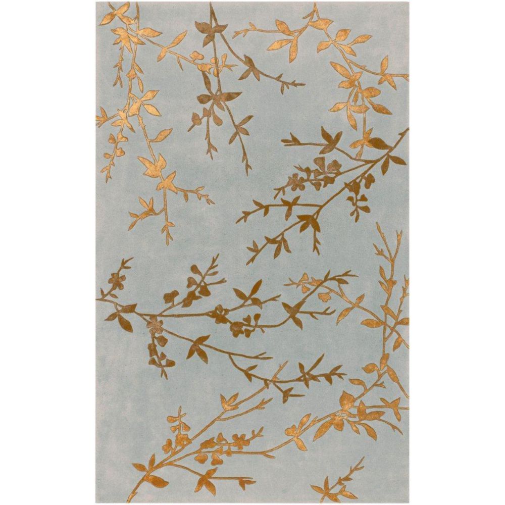 Artistic Weavers Tapis Westminster bleu clair en laine / viscose - 2 Po. x 3 Po. Artistic Weavers Tapis Westminster bleu clair en laine / viscose - 2 Po. x 3 Po.