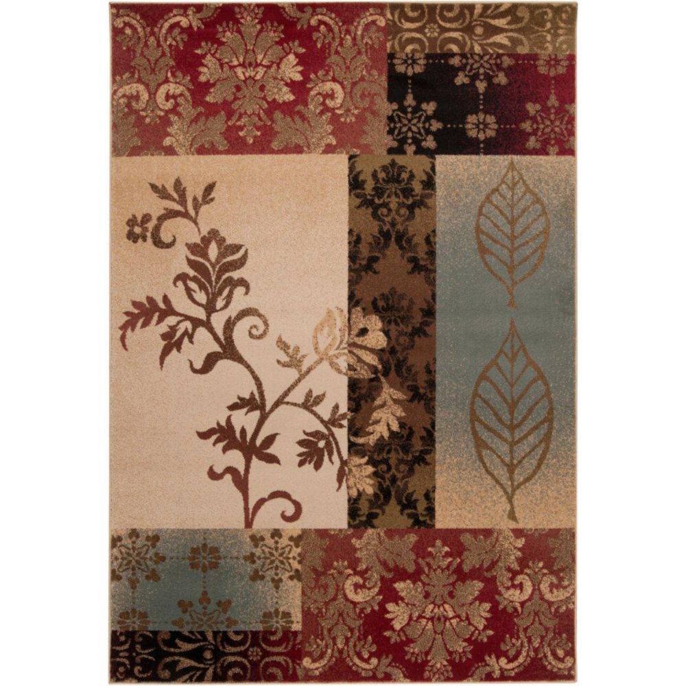 Artistic Weavers Tapis Wetaskiwin feuilles de thé polypropylène - 2 pieds x 3 pieds 3 pouces Artistic Weavers Tapis Wetaskiwin feuilles de thé polypropylène - 2 pieds x 3 pieds 3 pouces