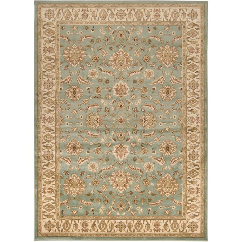 Artistic Weavers Tapis Zonza vert deau polypropylène - 5 Po. 3 Pi. x 7 Po. 6 Pi. Artistic Weavers Tapis Zonza vert deau polypropylène - 5 Po. 3 Pi. x 7 Po. 6 Pi.