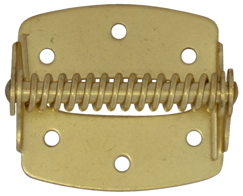 Everbilt 2 Inch Satin Brass Spring Hinge 2pk The Home Depot Canada