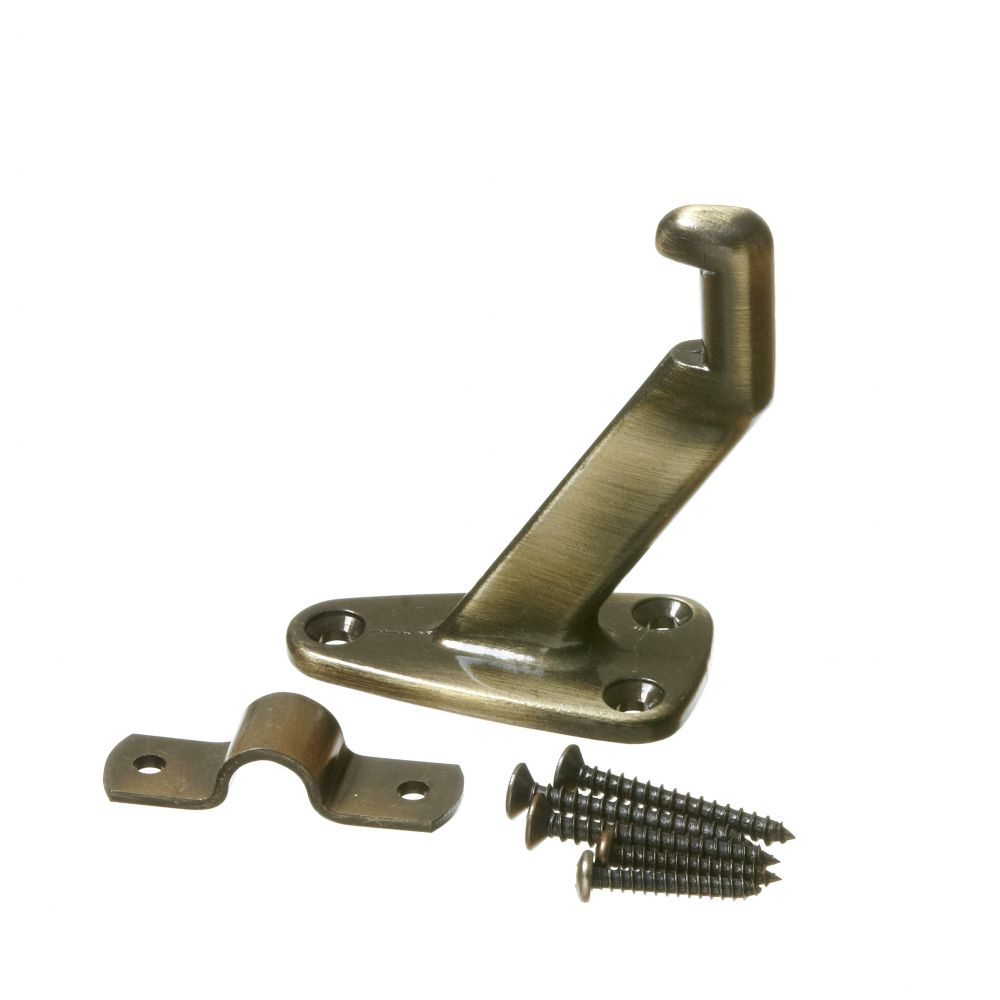 Everbilt Antique Brass Handrail Bracket The Home Depot Canada