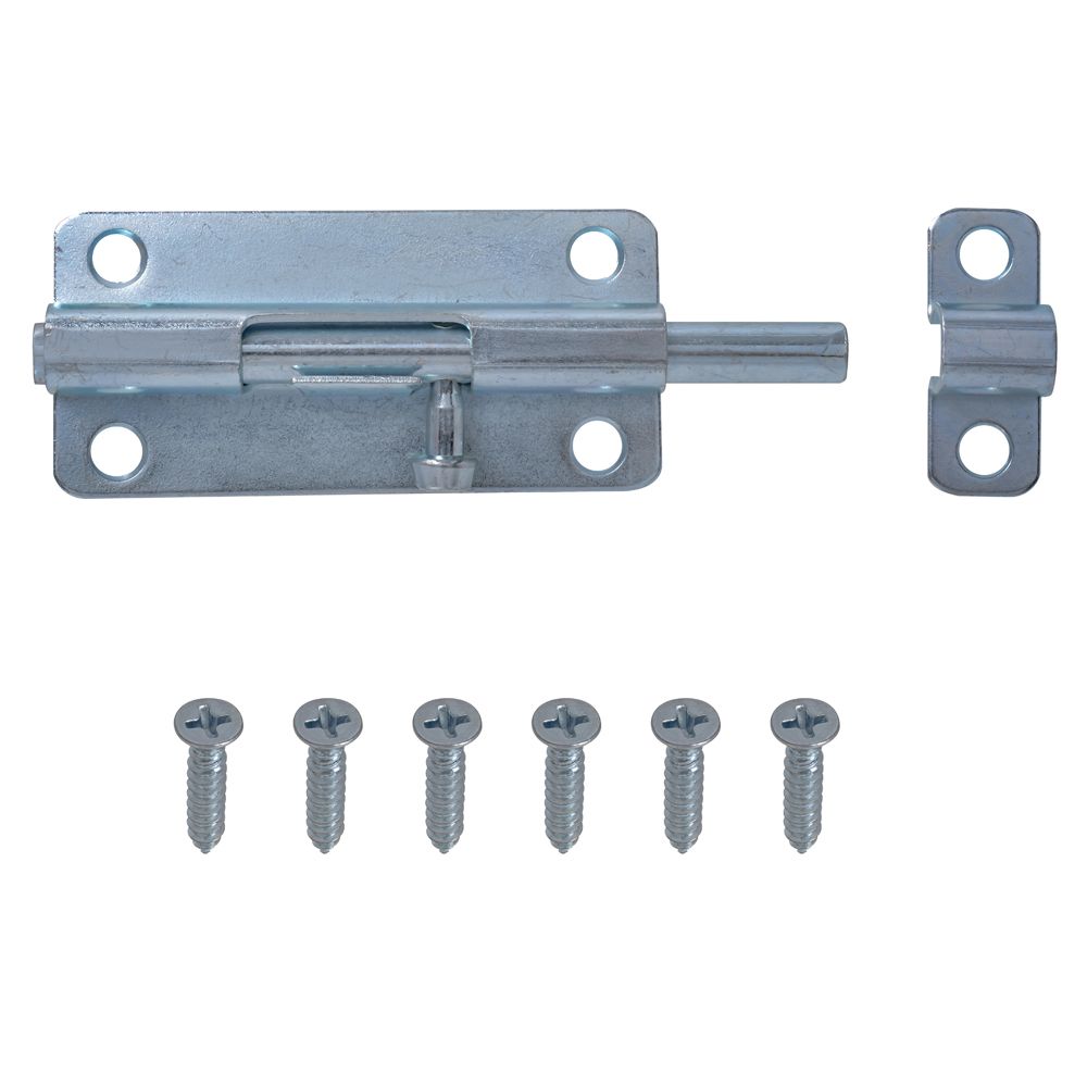 Everbilt 4 Inch Zinc Barrel Bolt The Home Depot Canada