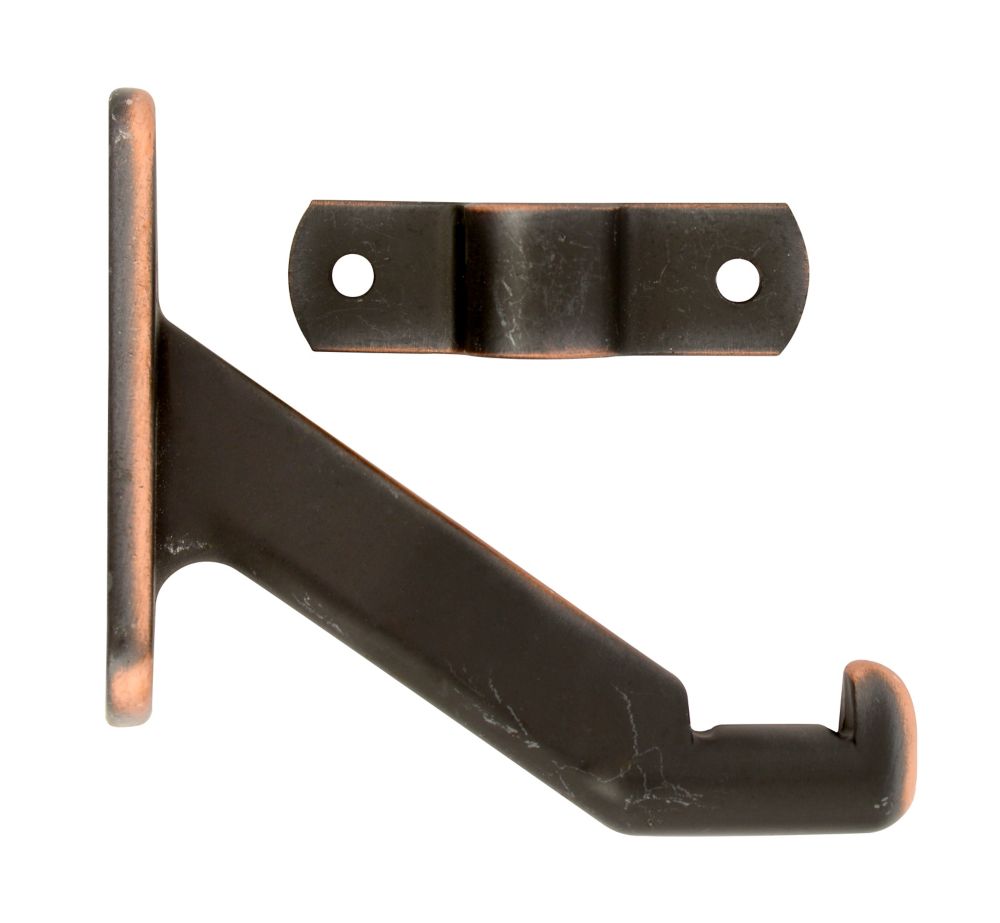 Everbilt Aged Bronze Handrail Bracket The Home Depot Canada